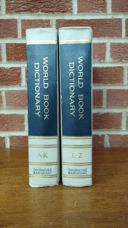 World Book Dictionary Set