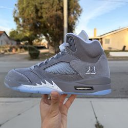 wolf Grey AIR JORDAN 5s
