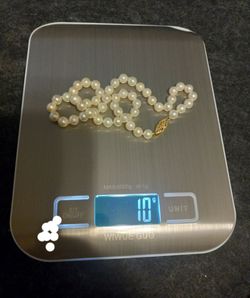 14k Gold and Pearl's