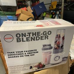 GNC on the go blender