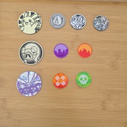 Pokémon Coins And Condition Markers