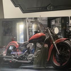 Motorcycle Poster Medium Size 