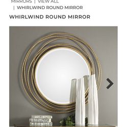 Gold Mirror NEW Open Box 