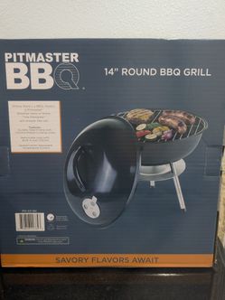 Pitmaster BBQ 14" Round Charcoal Grill