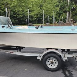 Boat And Trailer