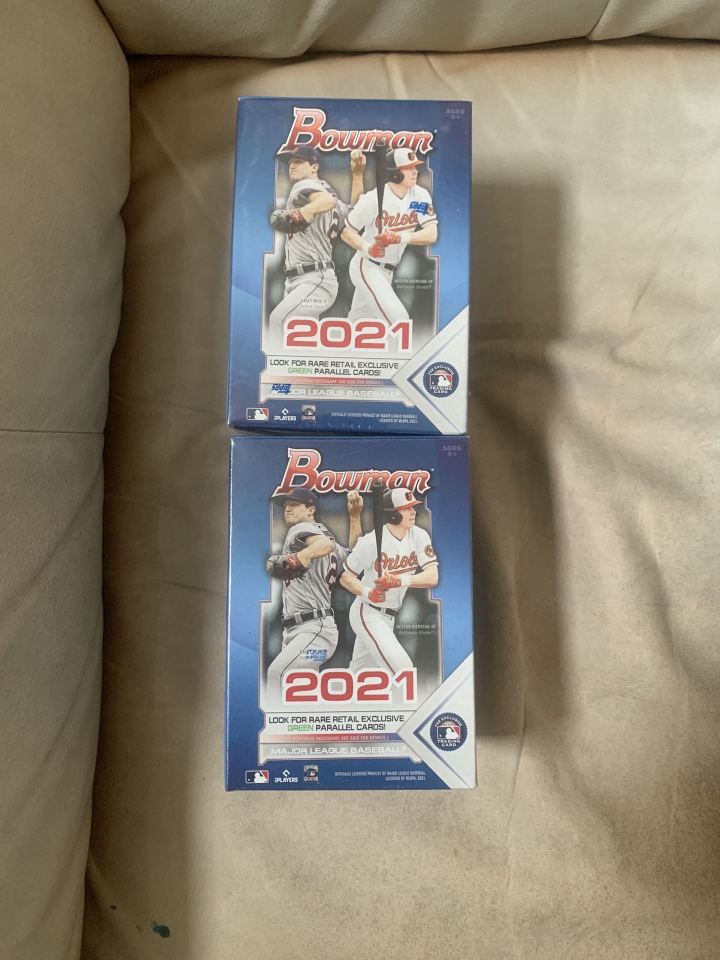 2021 BOWMAN BLASTER  2 BOXES