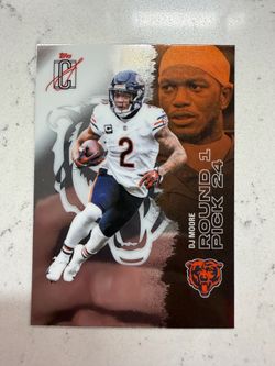 2025 Topps Signature Class DJ Moore #67 Silver Chicago Bears