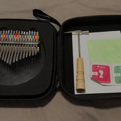 Clear Cat Shaped Kalimba