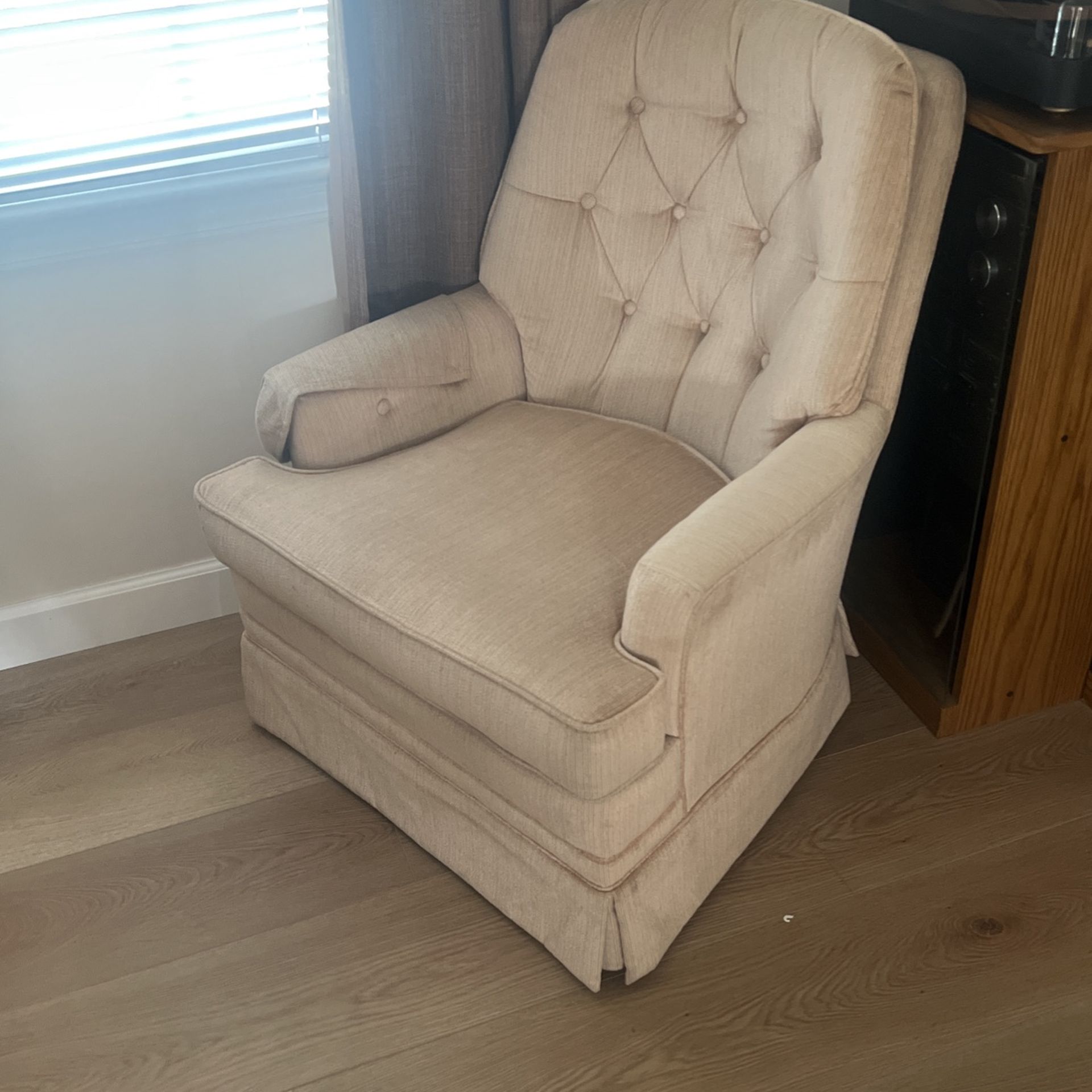 Newly Upholstered Rocking Chair 