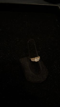 14k Gold Diamond Ring