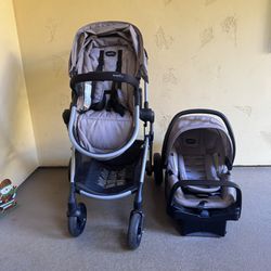 Evenflo Stroller with Car Seat & Base