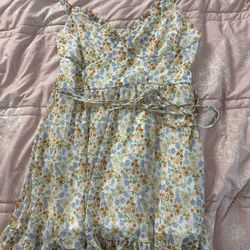 Floral FashionNova dress 