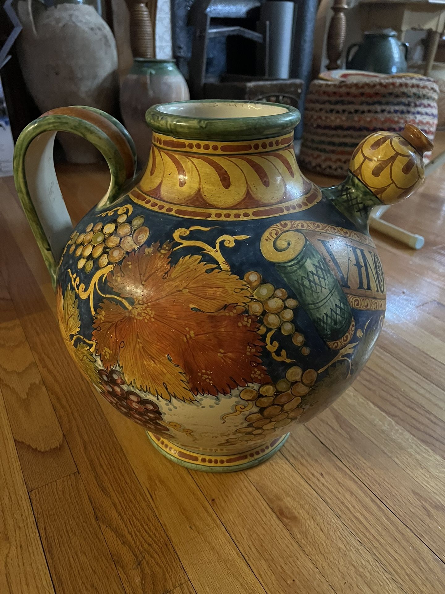 Hand painted Ceramic Decorative Pot