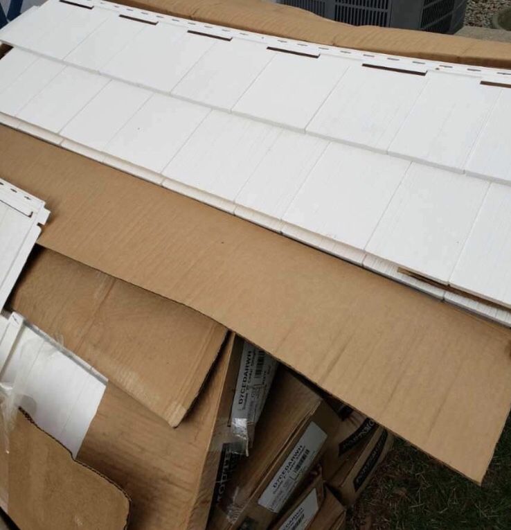 7inch ,Shingle siding white by Portsmouth