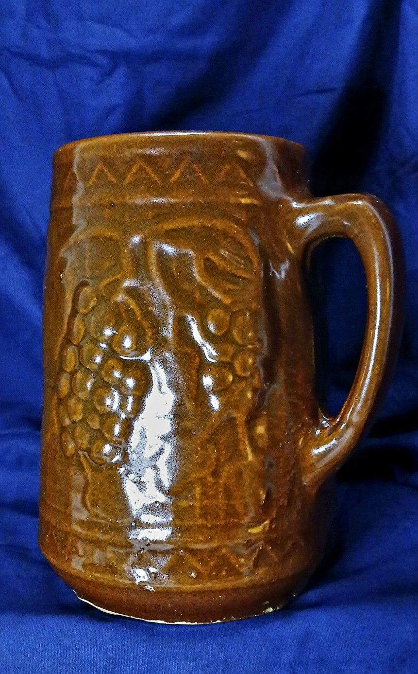 Antique Northstar Stoneware Pitcher