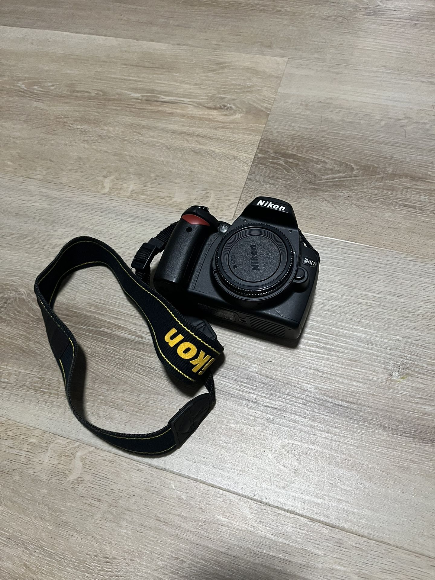 D40 with bag