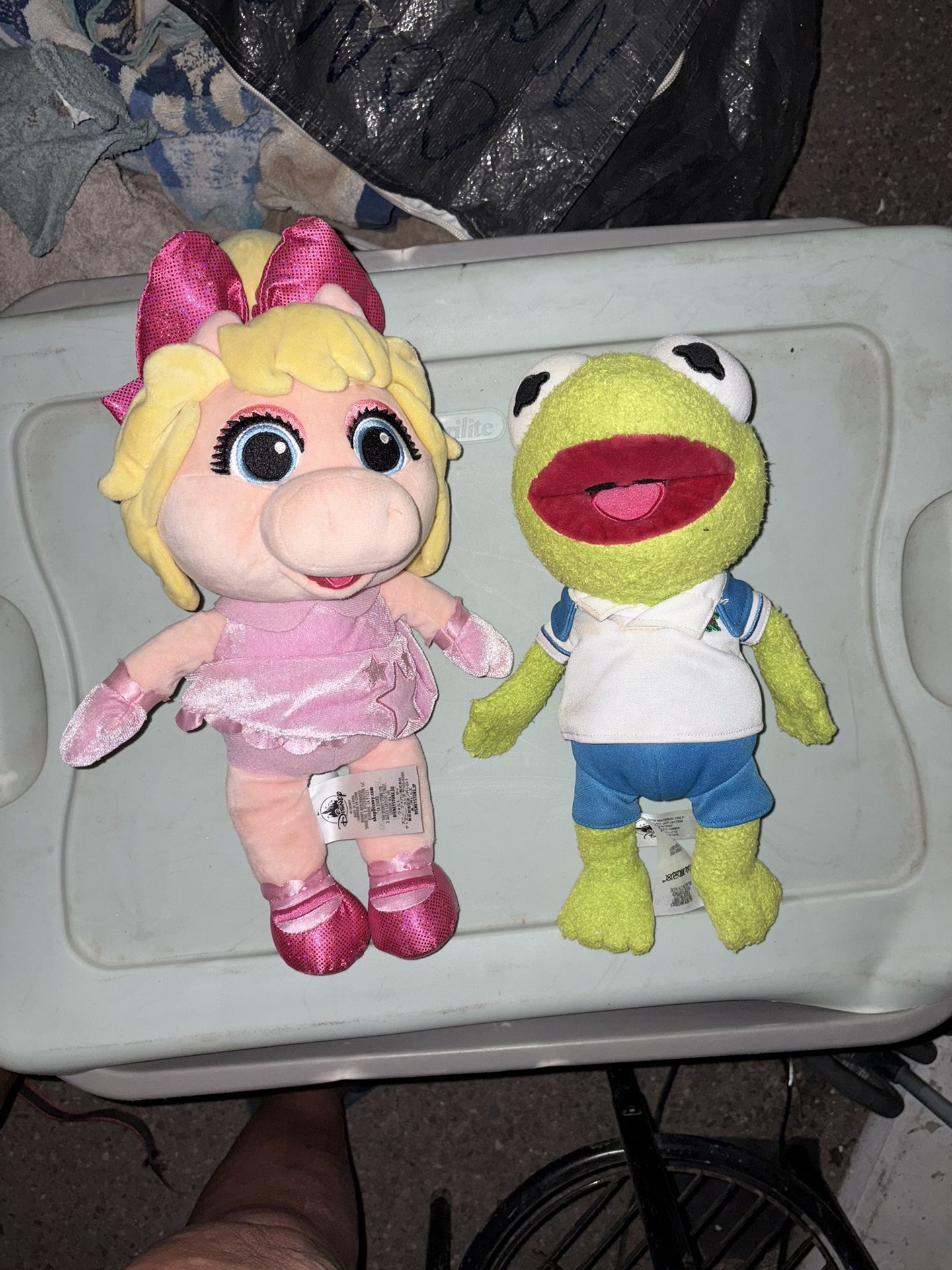 Kermit & Miss Piggy Muppets-REDUCED!