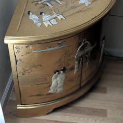 Asian Corner Cabinet
