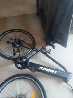 Sport Black mountain ebike