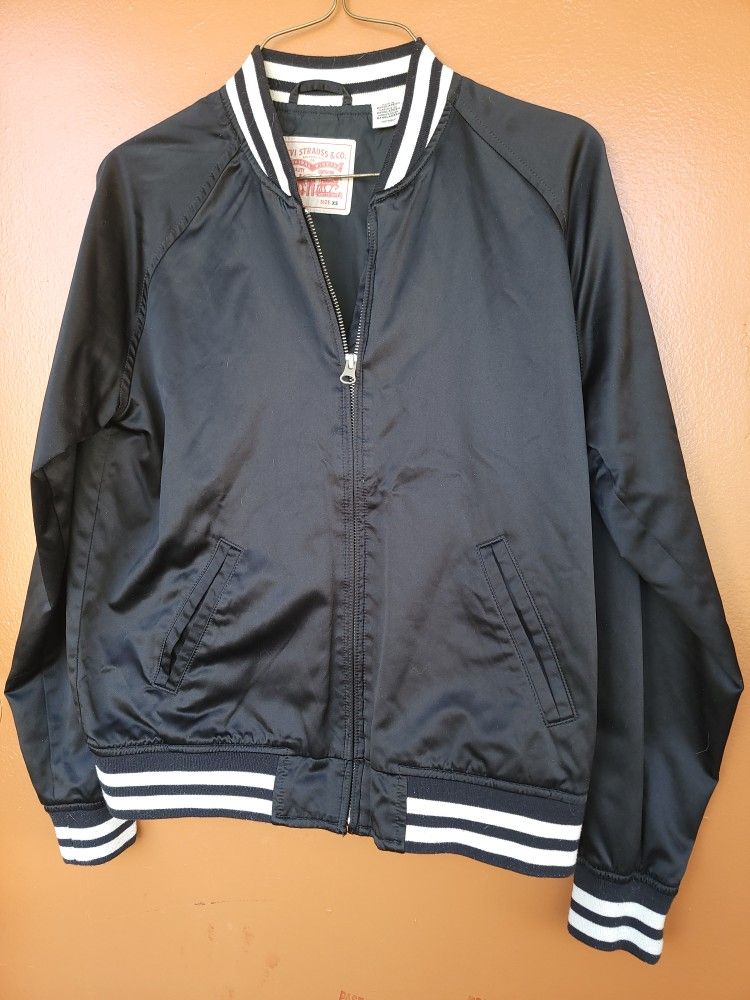 vintage levi satin jacket xs 