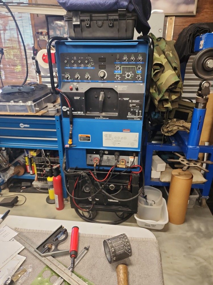Miller Syncrowave 350 Lx With Cooler