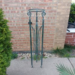 Heavy Duty Vintage Decorative Wrought Iron plant stand  or Garden  Trellis