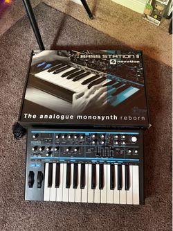 Novation Bass Station II w/ Decksaver + Original Box
