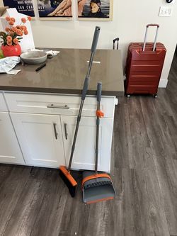 Extendable Broom and Dustpan Set - $20 OBO