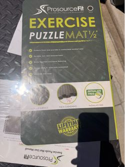Exercise puzzle mat