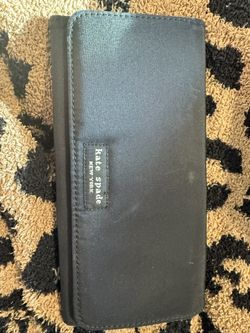 Black Leather Kate Spade Wallet
