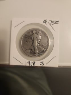   1918 S Liberty Half Dollar