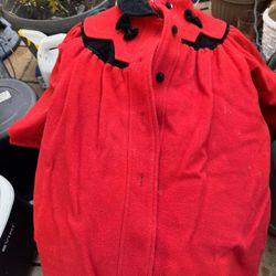 Girls coat size 4, Roth child with hat