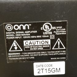 On Digital Signal Amplifier