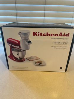 Kitchen aid sifter+scale