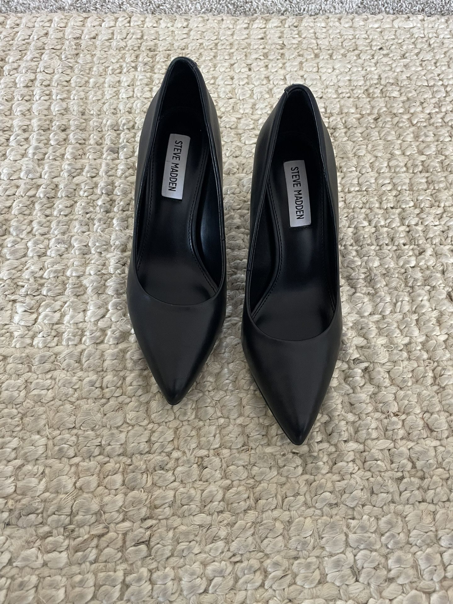 Steve Madden Black Heels Size 6