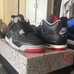 Air Jordan Bred 4's