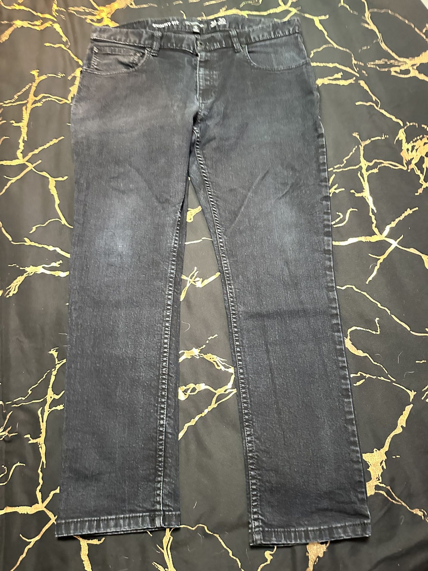Men’s INC (International Concepts) Black Straight Fit Jeans 36x30