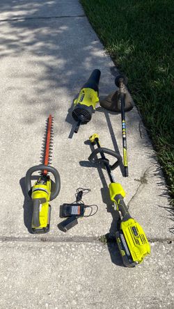Ryobi yard tools