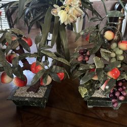 Granite Fruit Decor