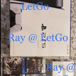 NEW PlayStation 5 Console with Disc Drive and EXTRA Controller