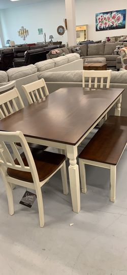 6 pc dining set 💥No Down-Take home now-4 MONTHS SAME AS CASH leasing
