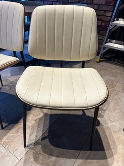 Set of 15  Leather Dining Chairs – Elegant & Comfortable
