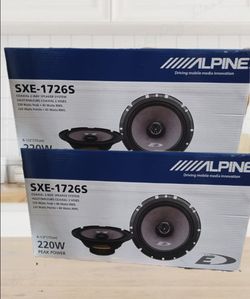 ///////Alpine 6½" Speakers