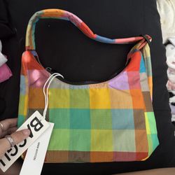 BAGGU Madras Mini Shoulder Bag 