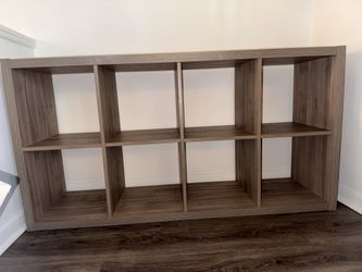 Storage shelves with Tv stand