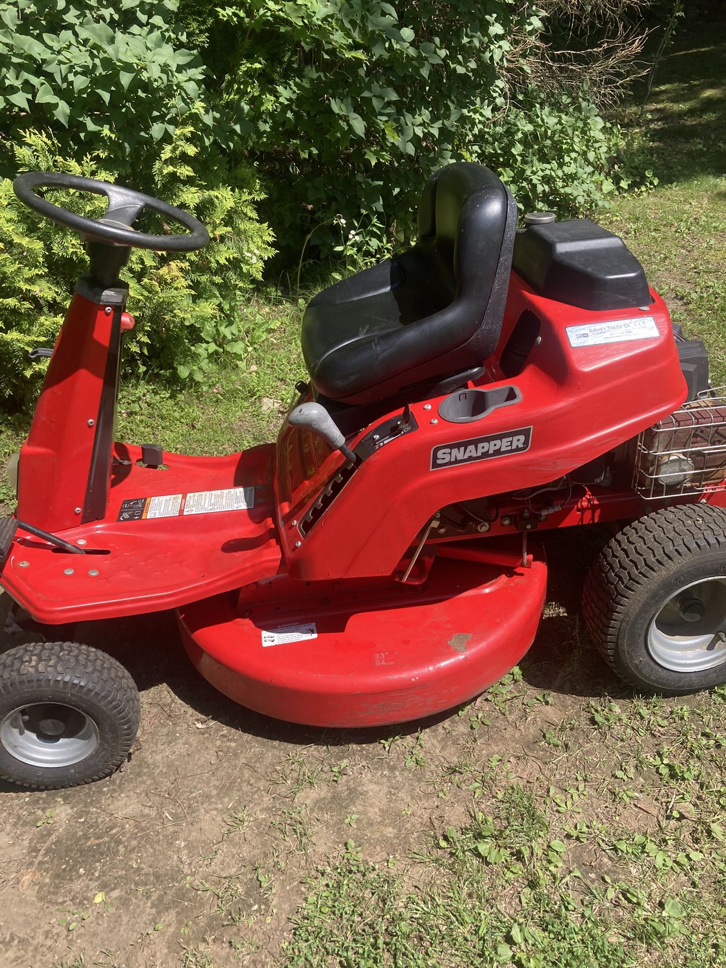 Snapper Ride-on Mower