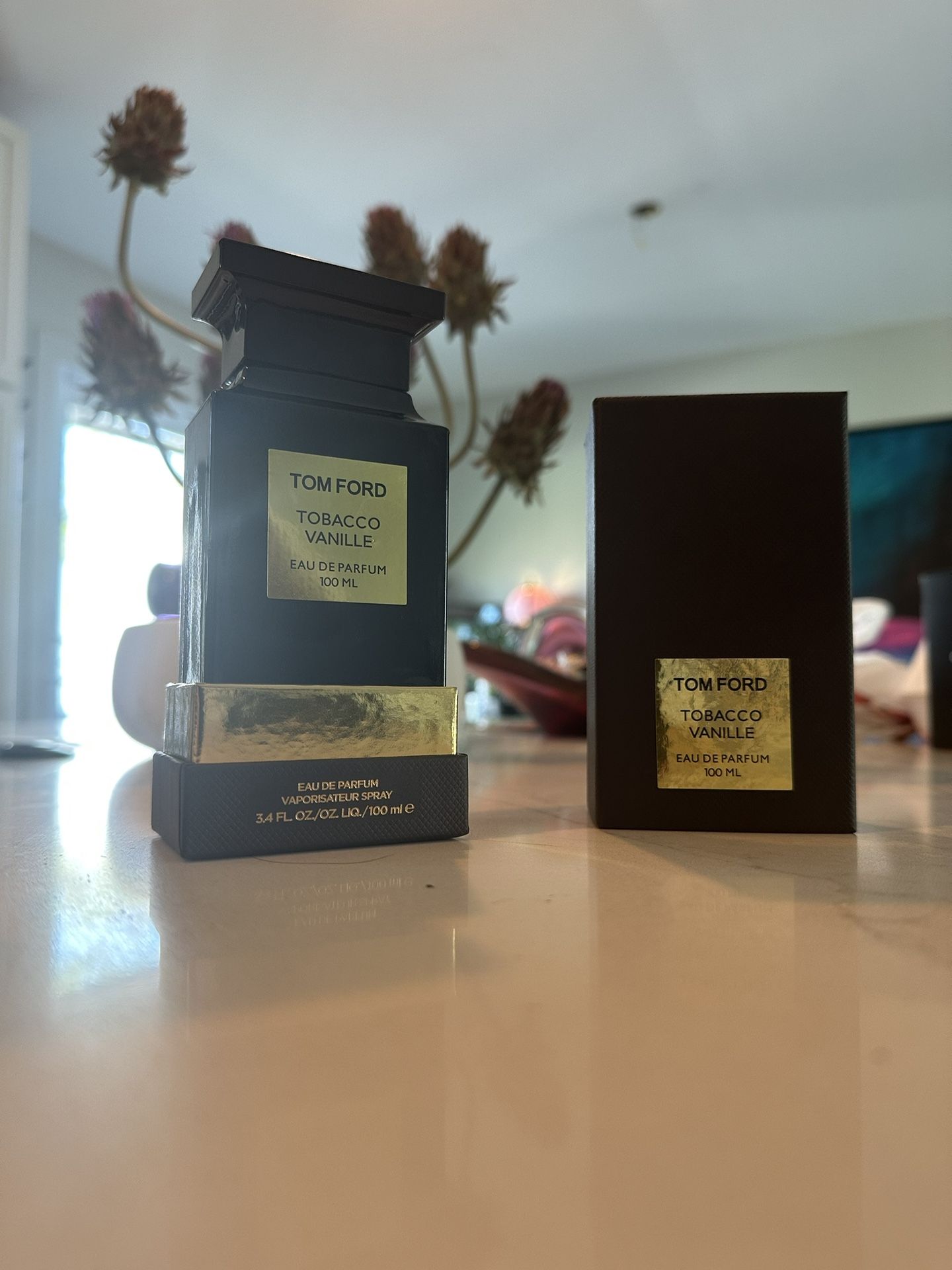 Brand New Tom Ford Tobacco Vanille Eau De Parfum Tester – 3.4 oz