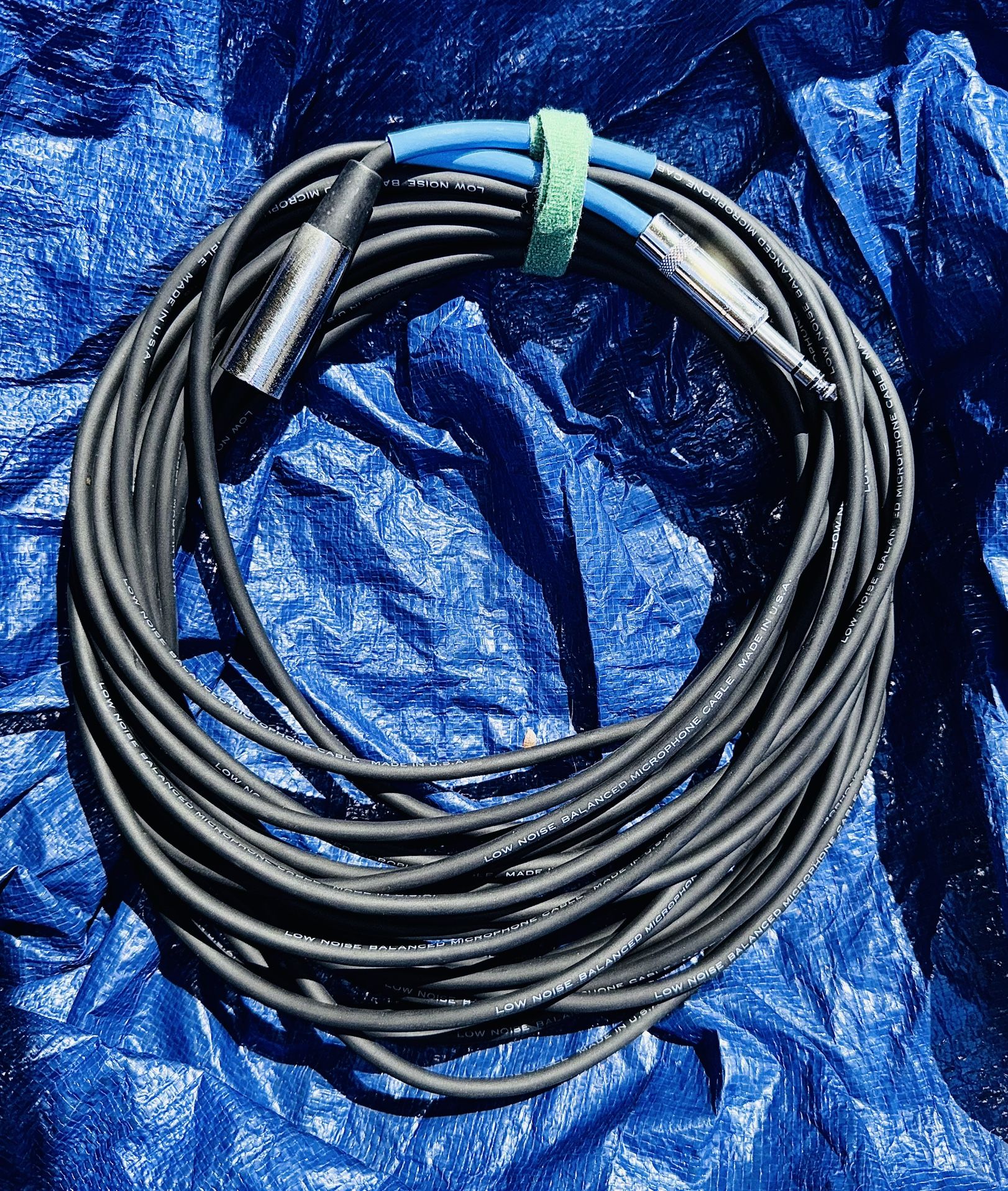 TRS to  XLR 50 Foot Balanced Audio Cable Cord
