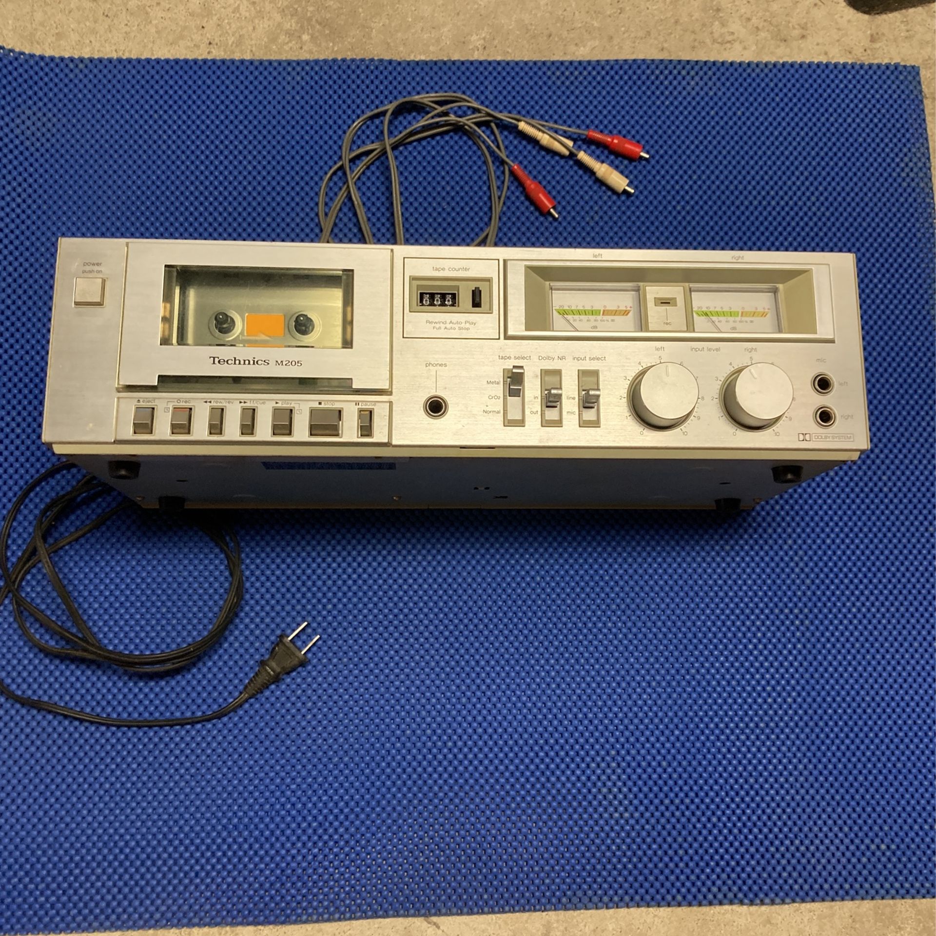 Technics M205 Cassette Dolby System 