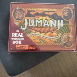 NEW: JUMANJI The Game: In Real Wooden Box